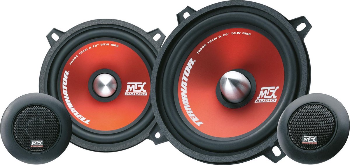 MTX Audio TR50S autospeakers - composet - 2 weg - 220 Watt