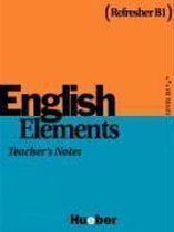 English Elements. Refresher. Teachers Notes