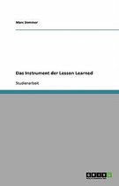 Das Instrument der Lesson Learned