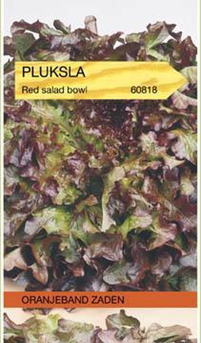 Pluksla Red Salad Bowl, Rode Eikenbladsla