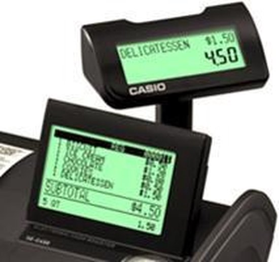 Casio SE-C450 - Caisse enregistreuse - Imprimante thermique - Affichage  client - Grand... | bol