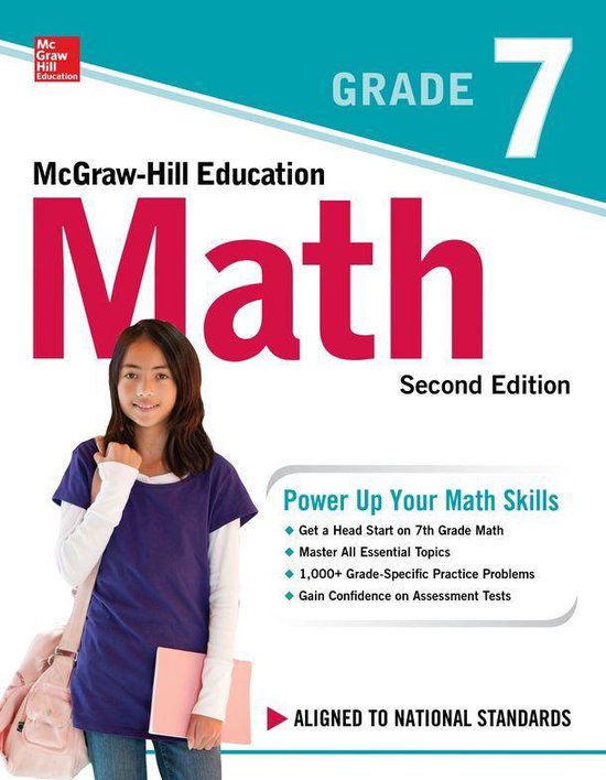 McGraw-Hill Education Math Grade 7, Second Edition - cover