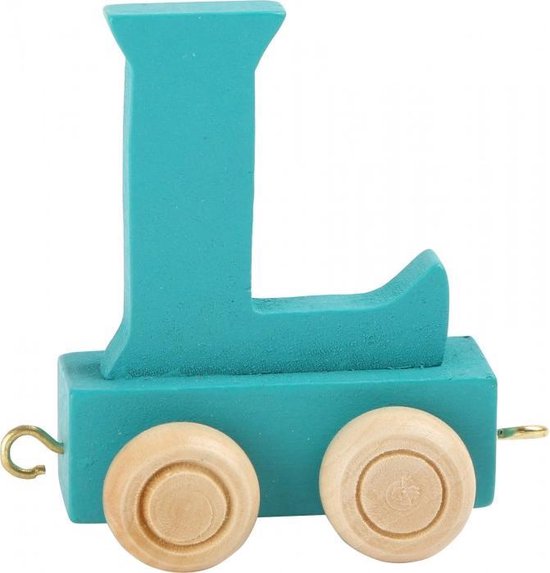 small foot - Coloured Letter Train L