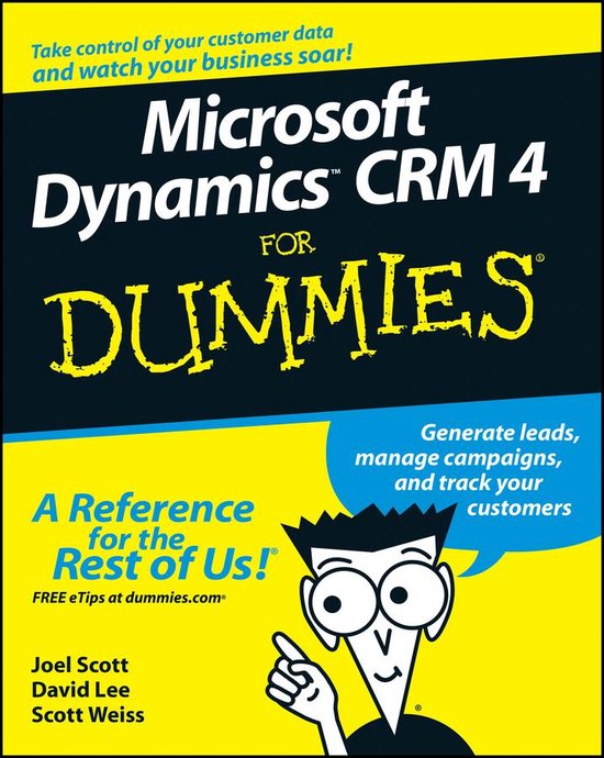 Microsoft Dynamics CRM 4 For Dummies - cover