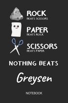 Nothing Beats Greysen - Notebook