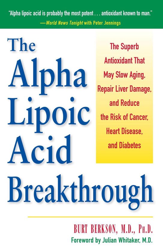 The Alpha Lipoic Acid Breakthrough - cover