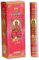 Hem - Maha Laxmi -  Hexa wierookstokjes - 6 pak / 120 stokjes - wierook