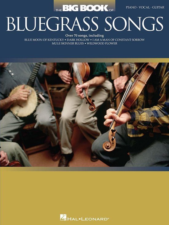 The Big Book of Bluegrass Songs (Songbook) - cover