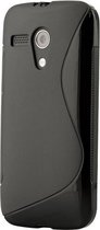 Motorola Moto G Silicone Case s-style hoesje Zwart