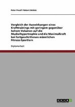 Optimales Trainingsvolumen im Krafttraining. Geringes vs. hohes Volumen auf Muskelhypertrophie und Maximalkraft.