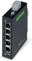 Wago 852-111 Fast Ethernet (10/100) Zwart netwerk-switch