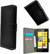 Nokia Lumia 530 Wallet Bookcase hoesje Zwart