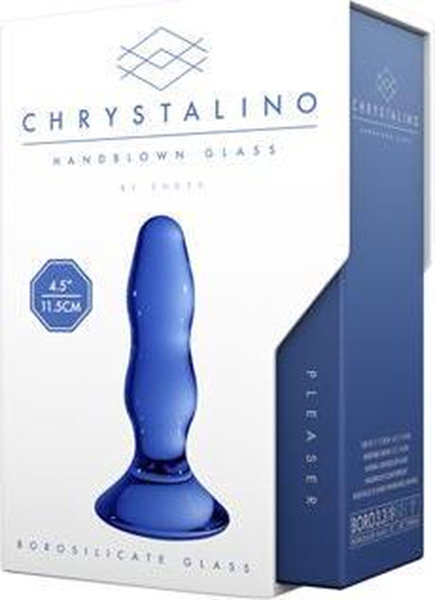 Goedkoopste Chrystalino Pleaser Glazen Buttplug