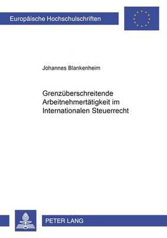 Europaeische Hochschulschriften Recht- Grenzueberschreitende ... - cover