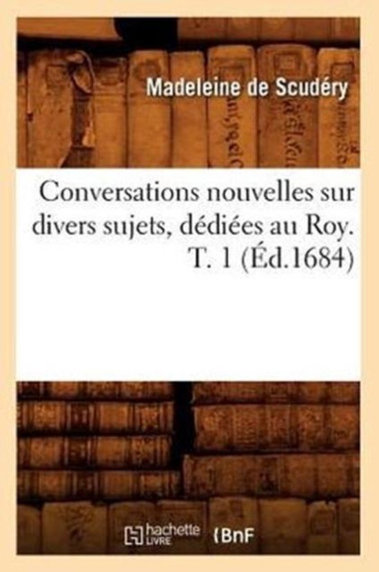 Litterature- Conversations Nouvelles Sur Divers Sujets, Déd ... - cover