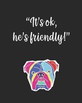 It's ok, he's friendly!