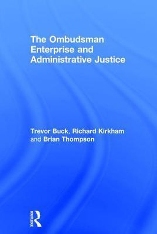 Ombudsman Enterprise And Administrative Justice - cover