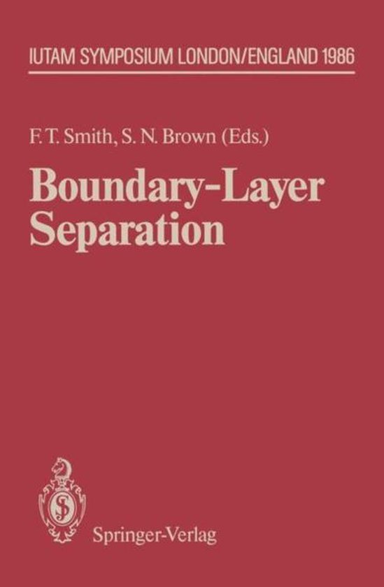Boundary-Layer Separation - cover