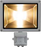 LED-floodlight voor buiten met bewegingsmelder 10 W - warm wit 3000 K