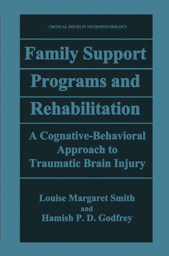 Critical Issues in Neuropsychology - Family Support Programs ... - cover