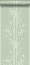 Papier peint Origin Bamboo vert olive - 345752-53 x 1005 cm