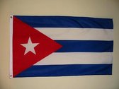Cubaanse vlag van Cuba 90 x 150 cm