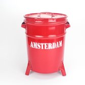 Olieblik S Amsterdam rood Jansje Design
