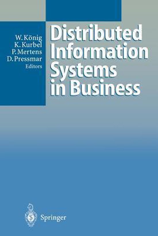 Distributed Information Systems in Business - cover