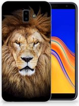 Geschikt voor Samsung Galaxy J6 Plus (2018) TPU Hoesje Design Leeuw