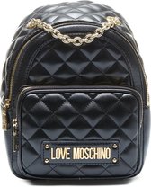 Love Moschino Borsa Quilted Black Rugzak  - Zwart