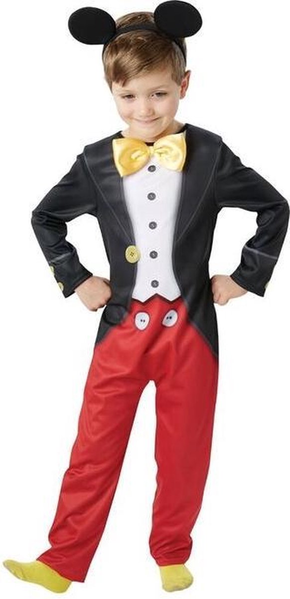 Disney Mickey Mouse Tuxedo - Kostuum Kind - Maat 116/122 - Carnavalskleding  | bol.com