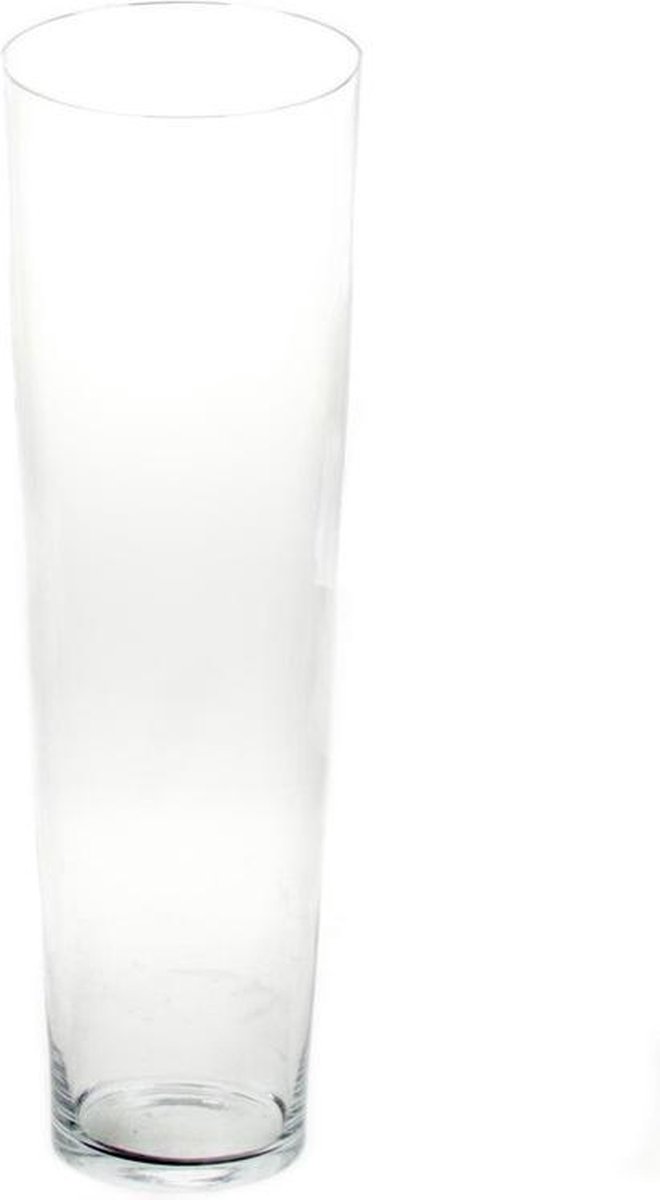 Conische vaas glas 50 cm | bol.com