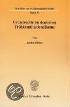 Grundrechte Im Deutschen Fruhkonstitutionalismus