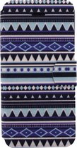 Xccess Book Stand Case Apple iPhone 5/5S Aztec Blue