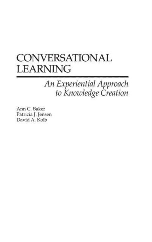 Conversational Learning - cover