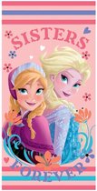 Disney Frozen Elsa en Anna - Strandlaken - 70x140 cm - Multi