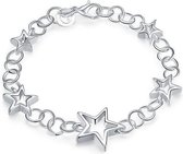 Trendy ster 5 sterren bedel armband