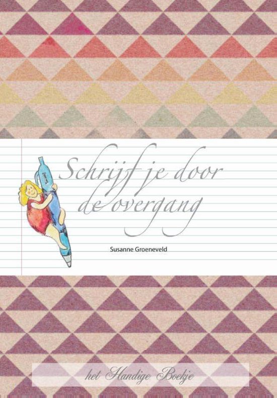 Cover van het boek 'Schrijf je door de overvang'