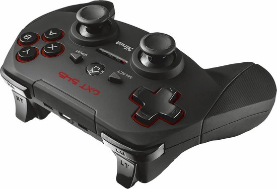 Trust GXT 545 Yula - Draadloze Controller - Geschikt voor PC en PS3 - Zwart
