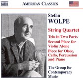 The Group Of Contemorary Music - Wolpe: String Quartet (CD)