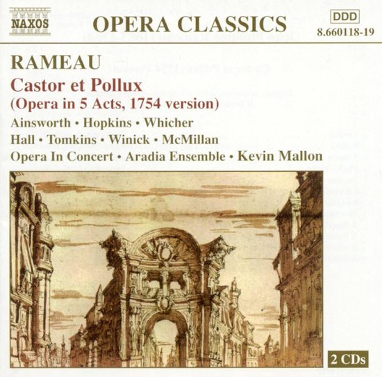 RameauCastor Et Pollux, Opera In Concert CD (album) Muziek