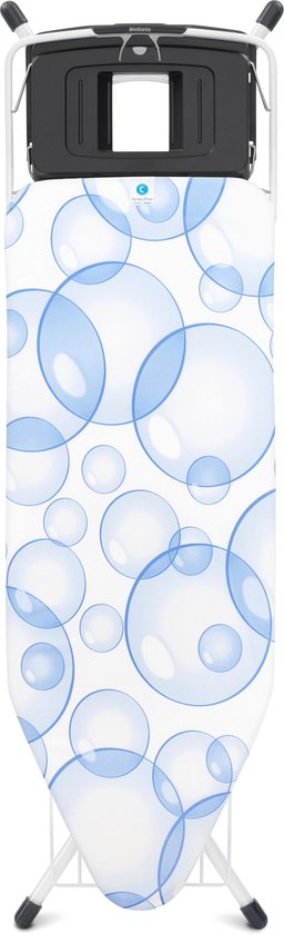 Housse de Table à Repasser C, 124x45 cm, PerfectFlow - Bubbles