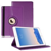 iPad Air 2 hoesje Multi-stand Case 360 graden draaibare Beschermhoes paars