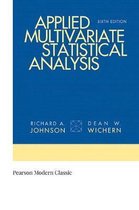 Applied Multivariate Statistical Analysis | 9781292024943