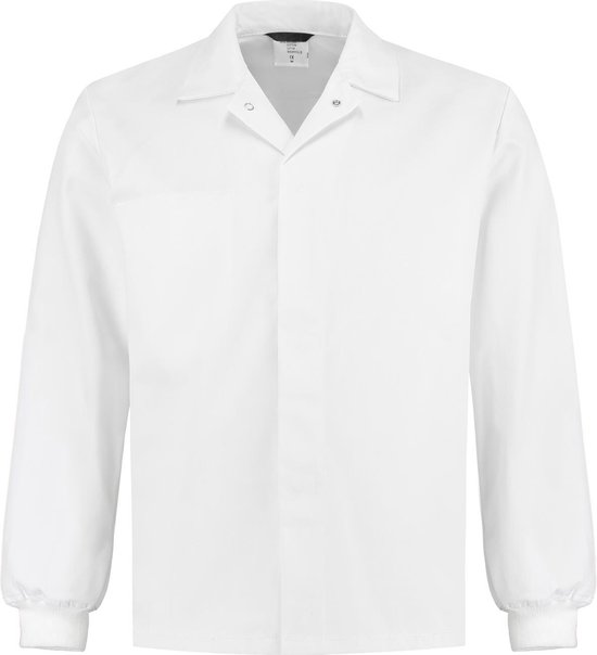 Jaquette Yoworkwear Food (courte) avec poignets - blanc - taille 3XL