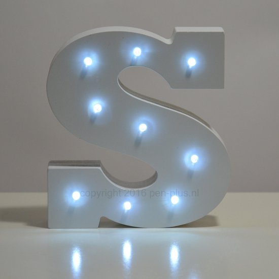 s alphabet light