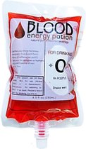 Drinkzak Blood Energy Potion | Bedrukking Bloedgroep 250ml