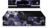 Xbox One Console Skin Camouflage Paars