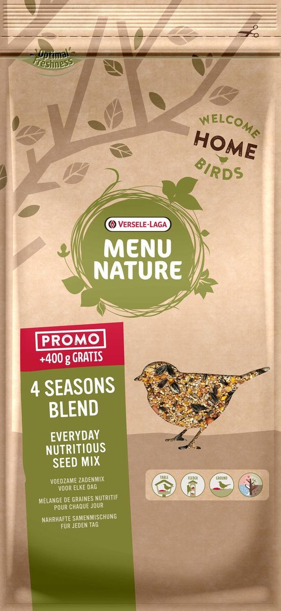 Mélange de graines nutritif 4 seasons blend 18+2kg - Versele Laga