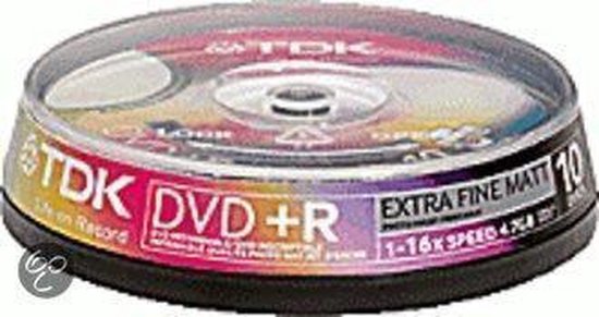 TDK DVD-R Inkjet Printable | bol